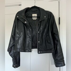 Abercrombie Vegan Leather Jacket
